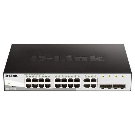 D-Link DGS-1210-20/E Switch de red 20 puertos Gigabit Capa 2